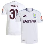 aston villa adidas away authentic shirt 2024-25 with bailey 31 cup printing Collection | Official Aston Villa Kits for Fans