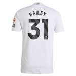 aston villa adidas away authentic shirt 2024-25 with bailey 31 printing Collection | Official Aston Villa Kits for Fans