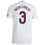 aston villa adidas away authentic shirt 2024-25 with diego carlos 3 cup printing Collection | Official Aston Villa Kits for Fans