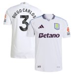 aston villa adidas away authentic shirt 2024-25 with diego carlos 3 printing Collection | Official Aston Villa Kits for Fans