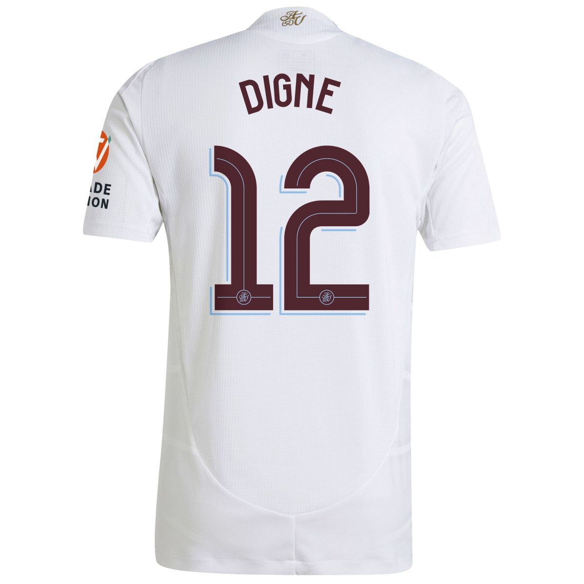 aston villa adidas away authentic shirt 2024-25 with digne 12 cup printing Collection | Official Aston Villa Kits for Fans