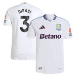 aston villa adidas away authentic shirt 2024-25 with disasi 3 printing Collection | Official Aston Villa Kits for Fans