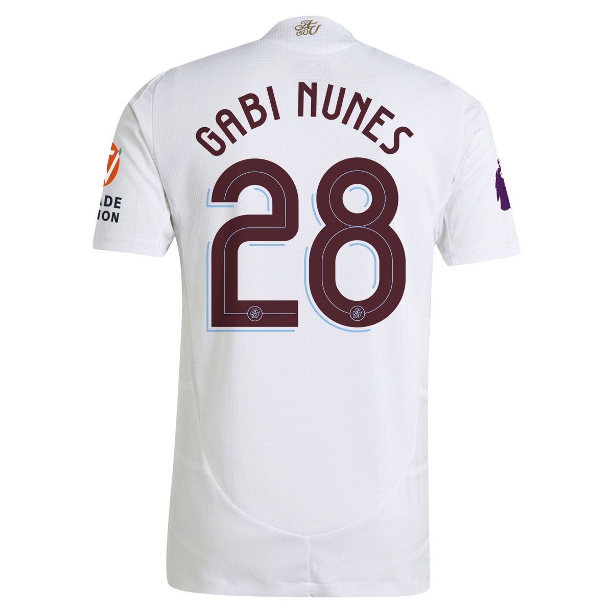 aston villa adidas away authentic shirt 2024-25 with gabi nunes 28 cup printing Collection | Official Aston Villa Kits for Fans