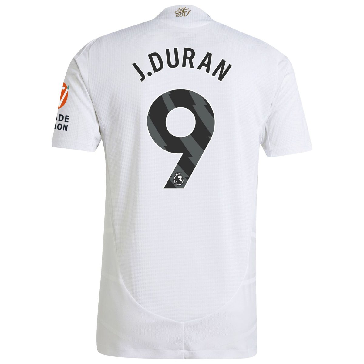 aston villa adidas away authentic shirt 2024-25 with j.duran 9 printing Collection | Official Aston Villa Kits for Fans