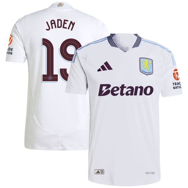 aston villa adidas away authentic shirt 2024-25 with jaden 19 cup printing Collection | Official Aston Villa Kits for Fans