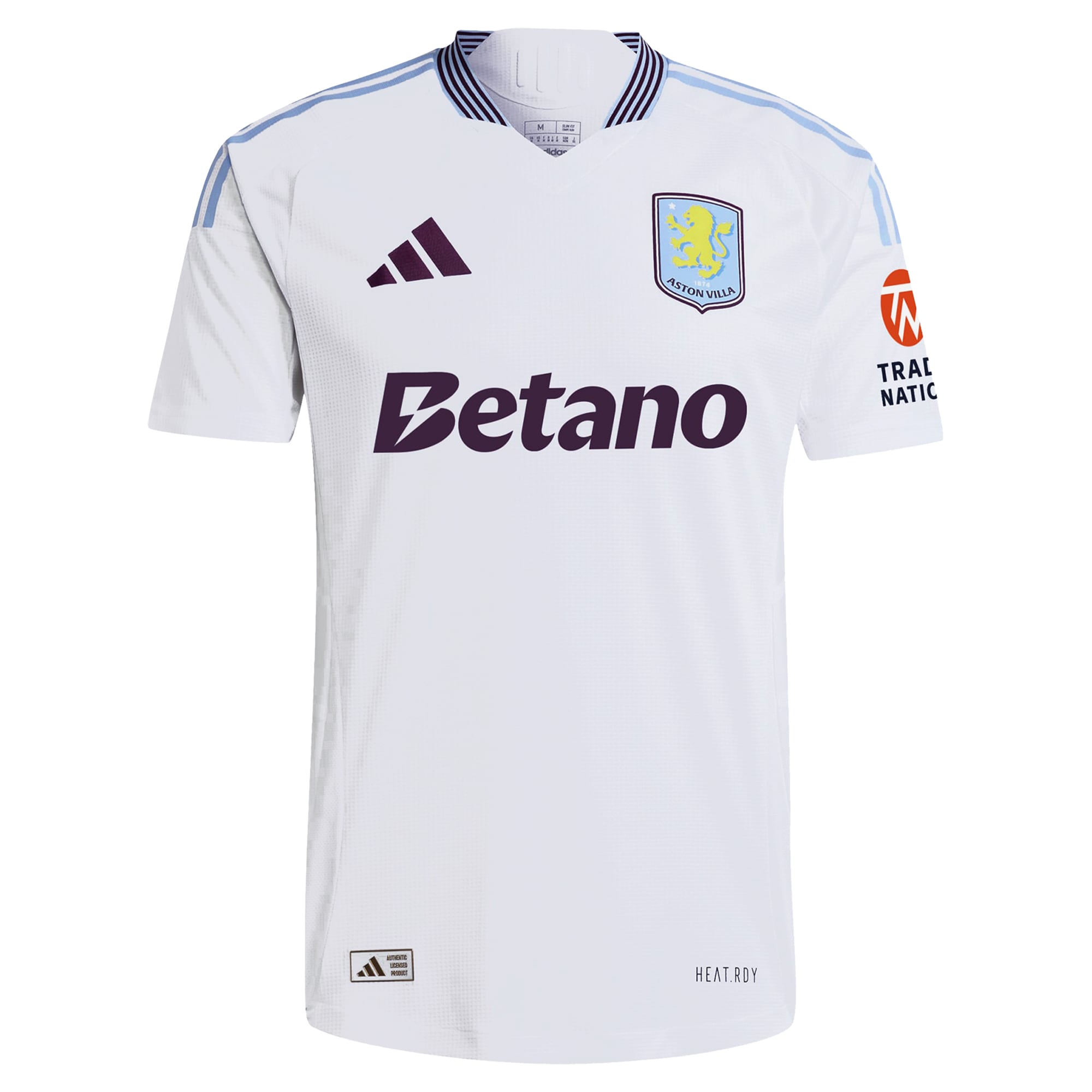 aston villa adidas away authentic shirt 2024-25 with konsa 4 printing Collection | Official Aston Villa Kits for Fans