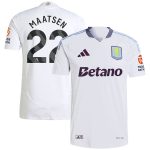 aston villa adidas away authentic shirt 2024-25 with maatsen 22 printing Collection | Official Aston Villa Kits for Fans