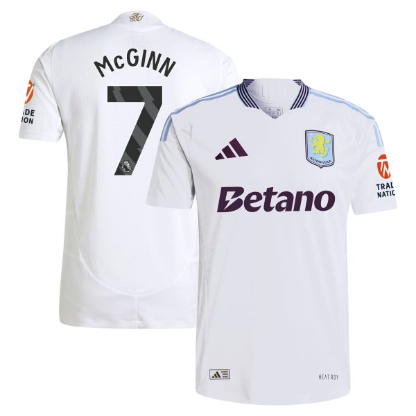aston villa adidas away authentic shirt 2024-25 with mcginn 7 printing Collection | Official Aston Villa Kits for Fans