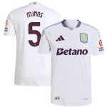 aston villa adidas away authentic shirt 2024-25 with mings 5 cup printing Collection | Official Aston Villa Kits for Fans