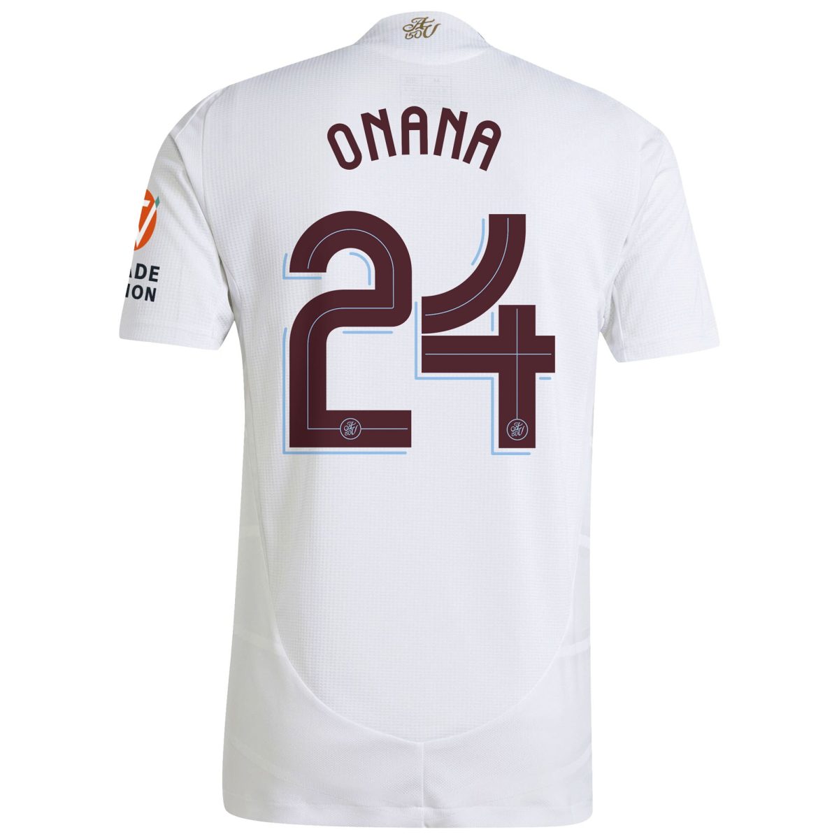 aston villa adidas away authentic shirt 2024-25 with onana 24 cup printing Collection | Official Aston Villa Kits for Fans