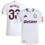 aston villa adidas away authentic shirt 2024-25 with pacheco 33 cup printing Collection | Official Aston Villa Kits for Fans