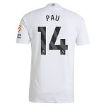 aston villa adidas away authentic shirt 2024-25 with pau 14 printing Collection | Official Aston Villa Kits for Fans