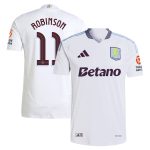 aston villa adidas away authentic shirt 2024-25 with robinson 11 cup printing Collection | Official Aston Villa Kits for Fans
