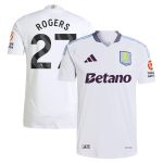 aston villa adidas away authentic shirt 2024-25 with rogers 27 printing Collection | Official Aston Villa Kits for Fans