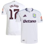 aston villa adidas away authentic shirt 2024-25 with salmon 17 cup printing Collection | Official Aston Villa Kits for Fans