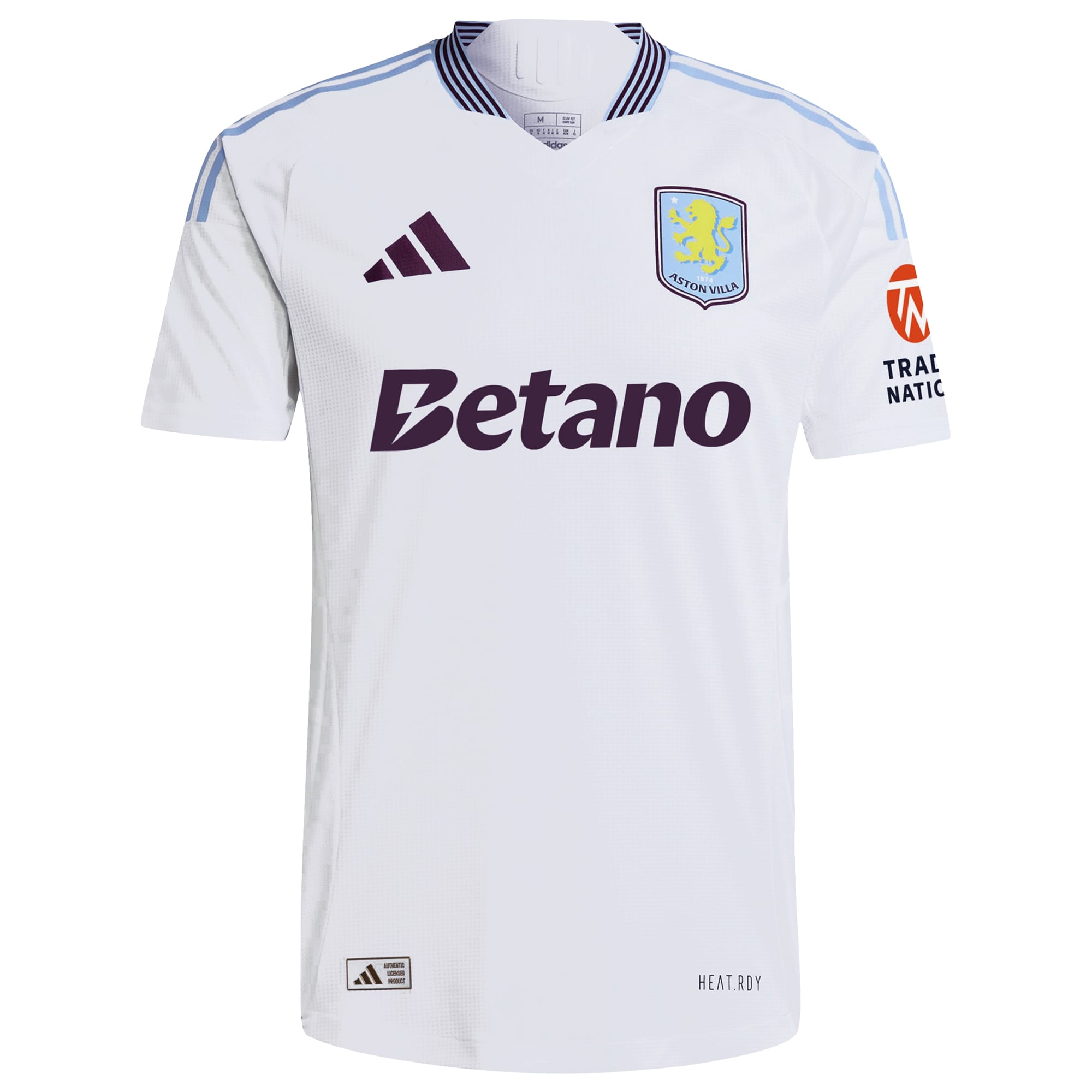 aston villa adidas away authentic shirt 2024-25 with staniforth 5 cup printing Collection | Official Aston Villa Kits for Fans