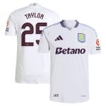aston villa adidas away authentic shirt 2024-25 with taylor 25 cup printing Collection | Official Aston Villa Kits for Fans