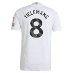 aston villa adidas away authentic shirt 2024-25 with tielemans 8 printing Collection | Official Aston Villa Kits for Fans