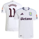 aston villa adidas away authentic shirt 2024-25 with watkins 11 cup printing Collection | Official Aston Villa Kits for Fans