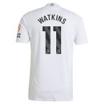 aston villa adidas away authentic shirt 2024-25 with watkins 11 printing Collection | Official Aston Villa Kits for Fans