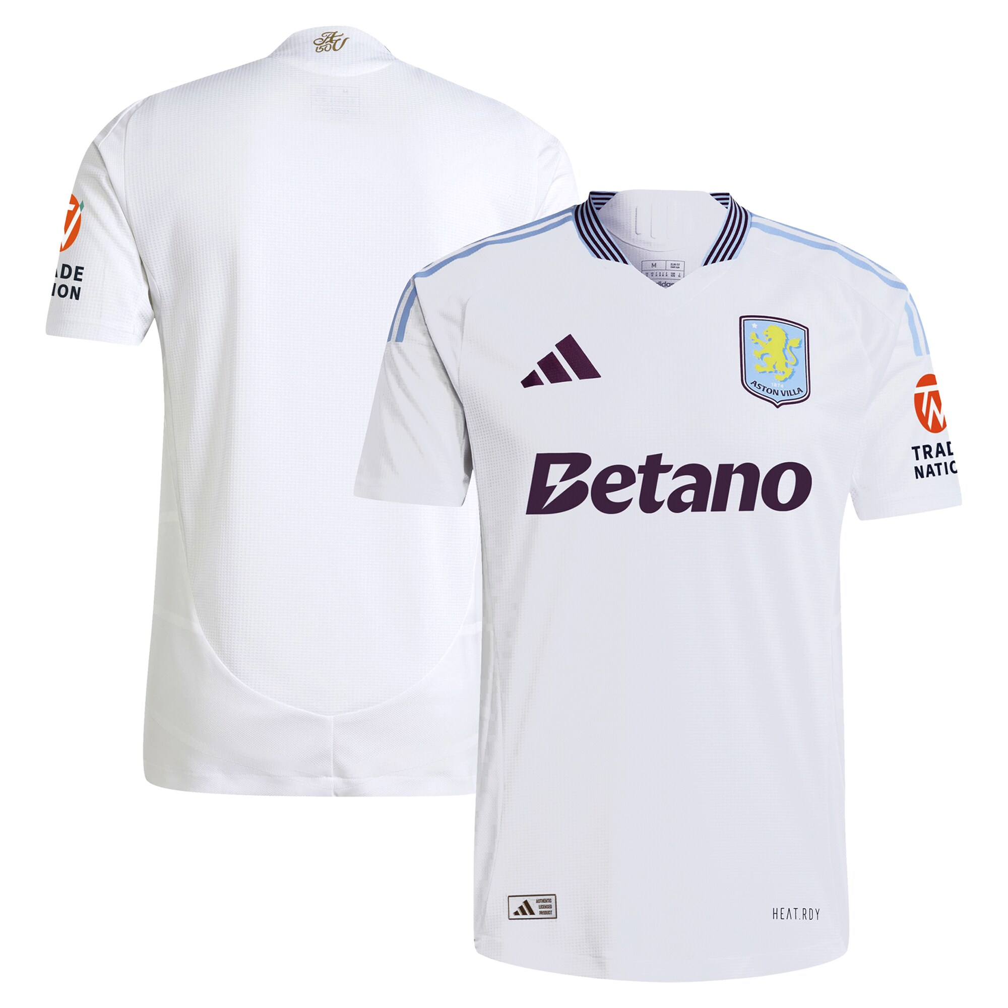 aston villa adidas away authentic shirt 2024-25 Collection | Official Aston Villa Kits for Fans