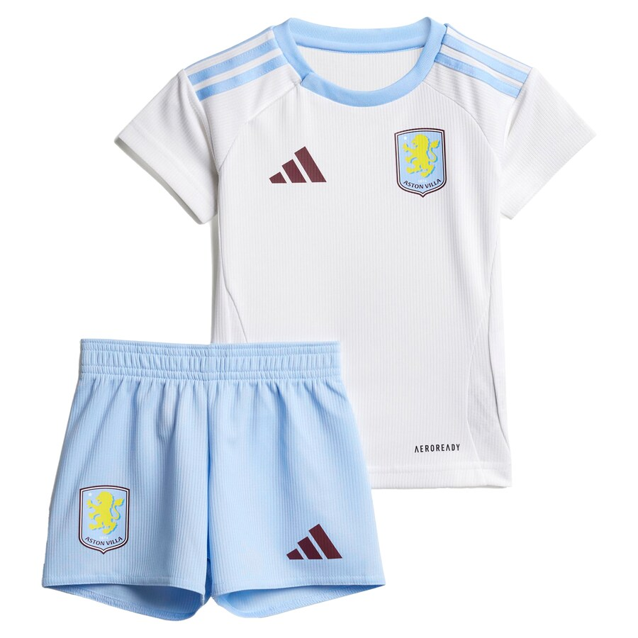 aston villa adidas away baby kit 2024-25 with a.garcía 16 printing Collection | Official Aston Villa Kits for Fans