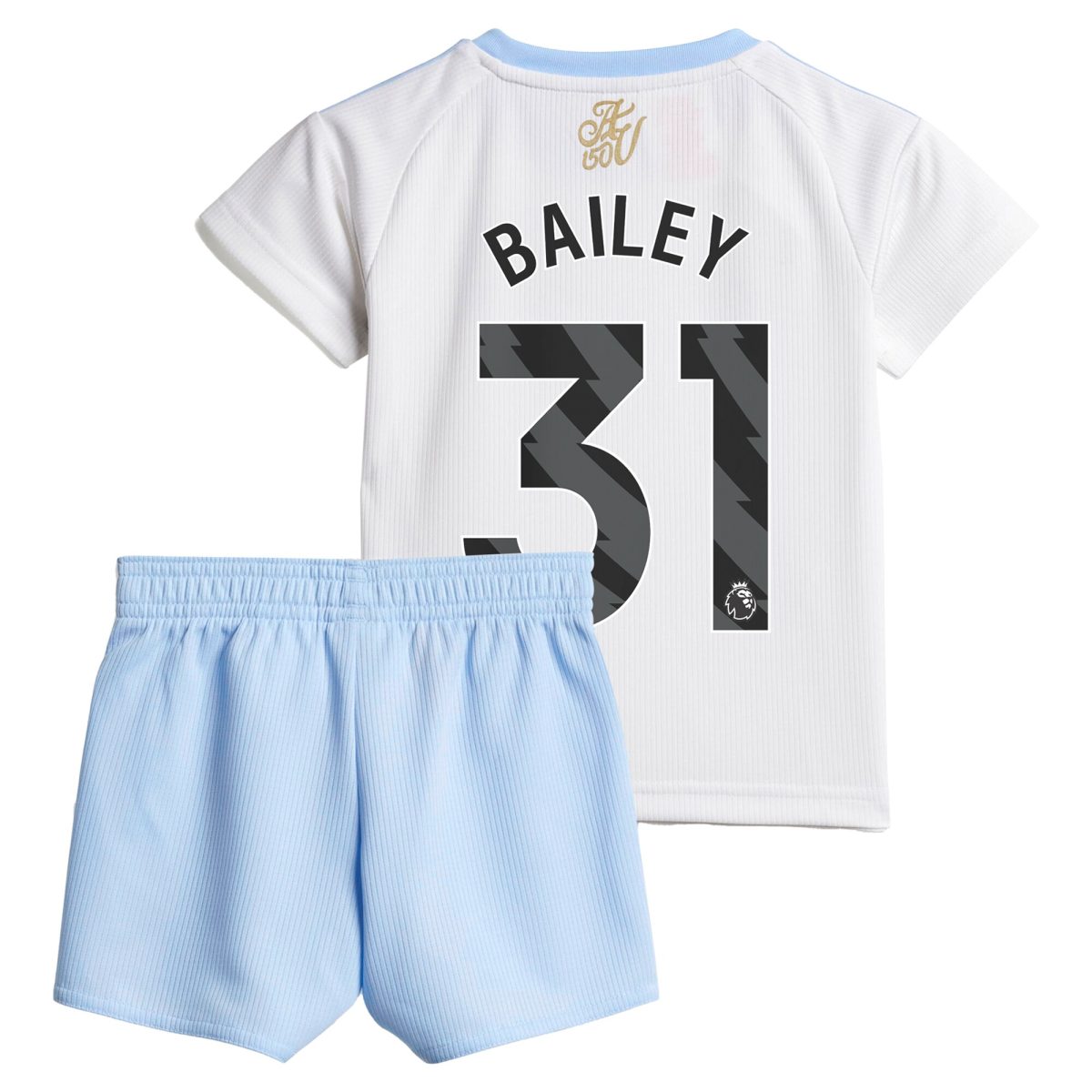 aston villa adidas away baby kit 2024-25 with bailey 31 printing Collection | Official Aston Villa Kits for Fans