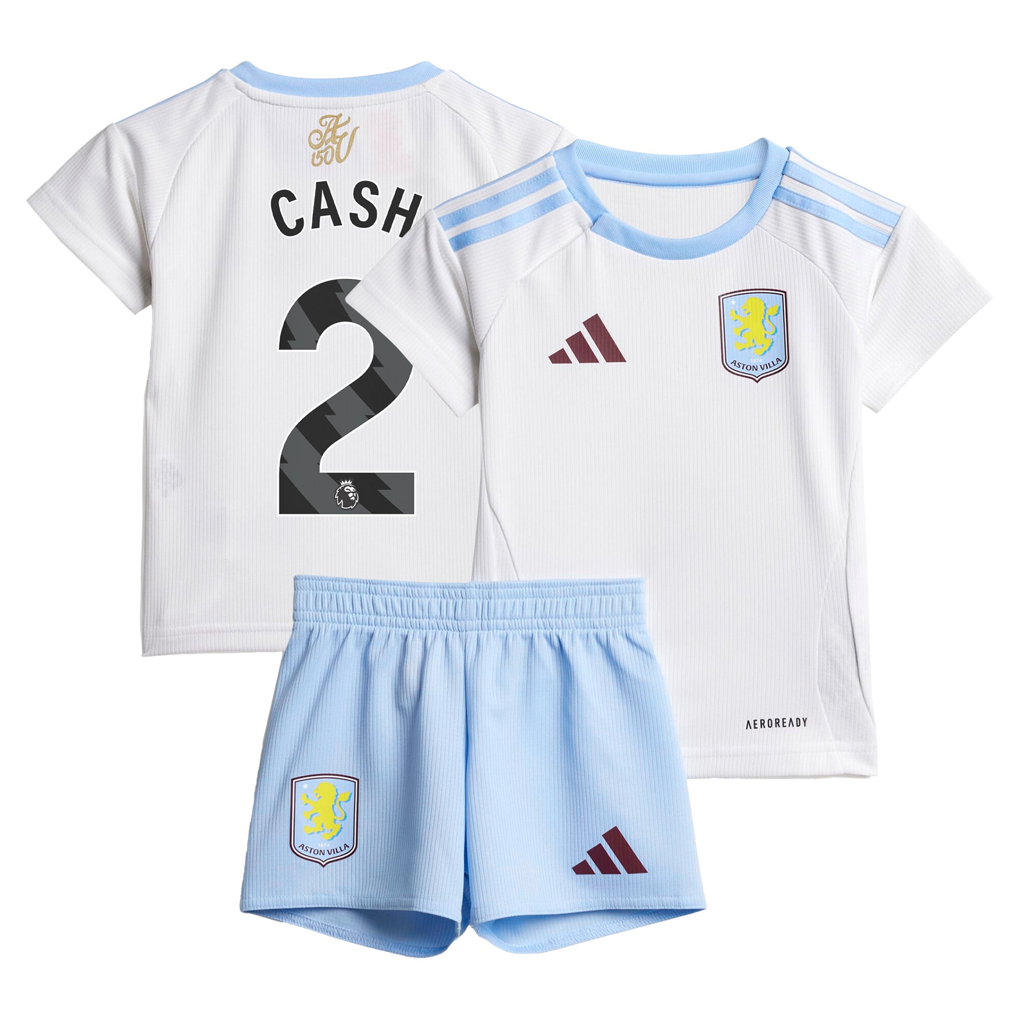 aston villa adidas away baby kit 2024-25 with cash 2 printing Collection | Official Aston Villa Kits for Fans