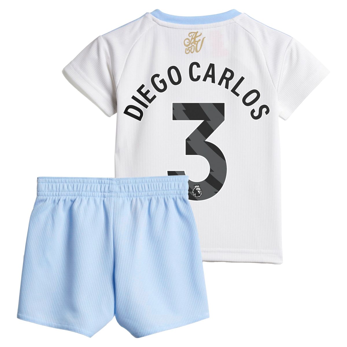 aston villa adidas away baby kit 2024-25 with diego carlos 3 printing Collection | Official Aston Villa Kits for Fans