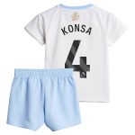 aston villa adidas away baby kit 2024-25 with konsa 4 printing Collection | Official Aston Villa Kits for Fans