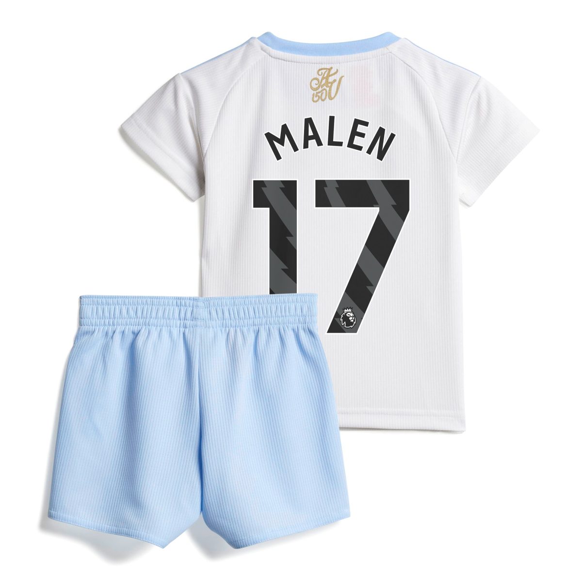 aston villa adidas away baby kit 2024-25 with malen 17 printing Collection | Official Aston Villa Kits for Fans