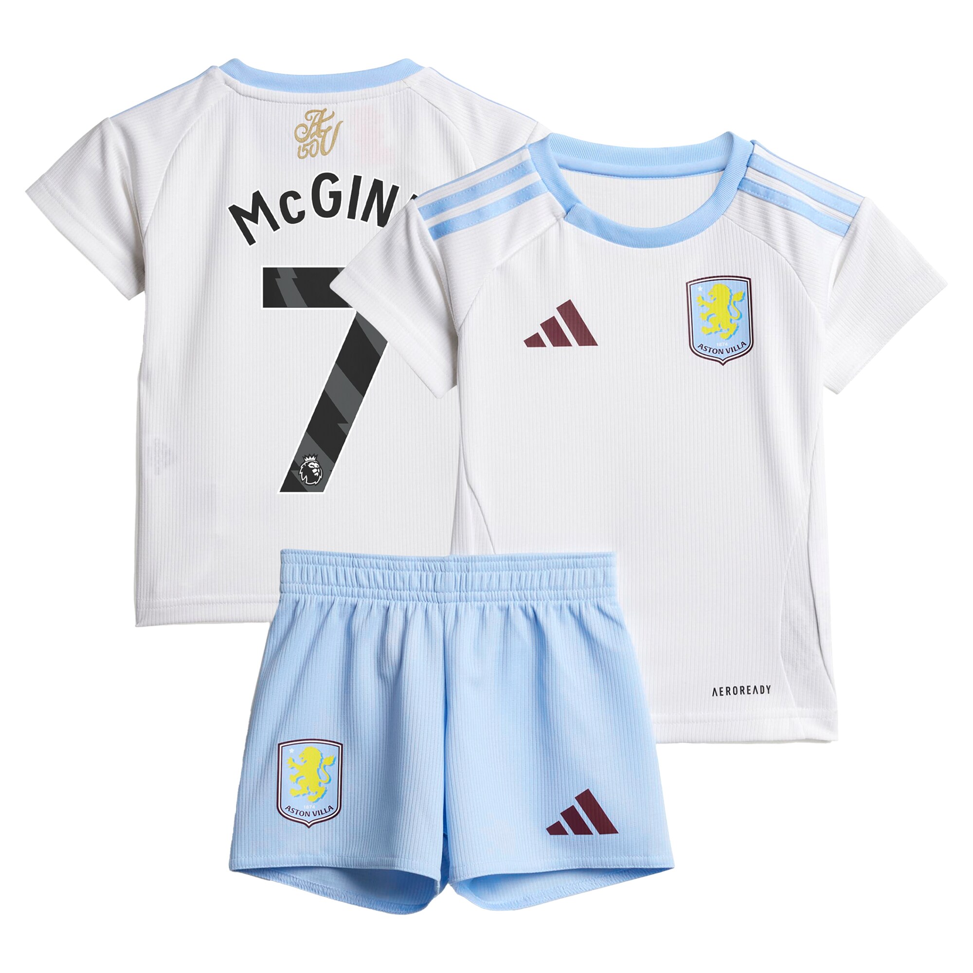 aston villa adidas away baby kit 2024-25 with mcginn 7 printing Collection | Official Aston Villa Kits for Fans