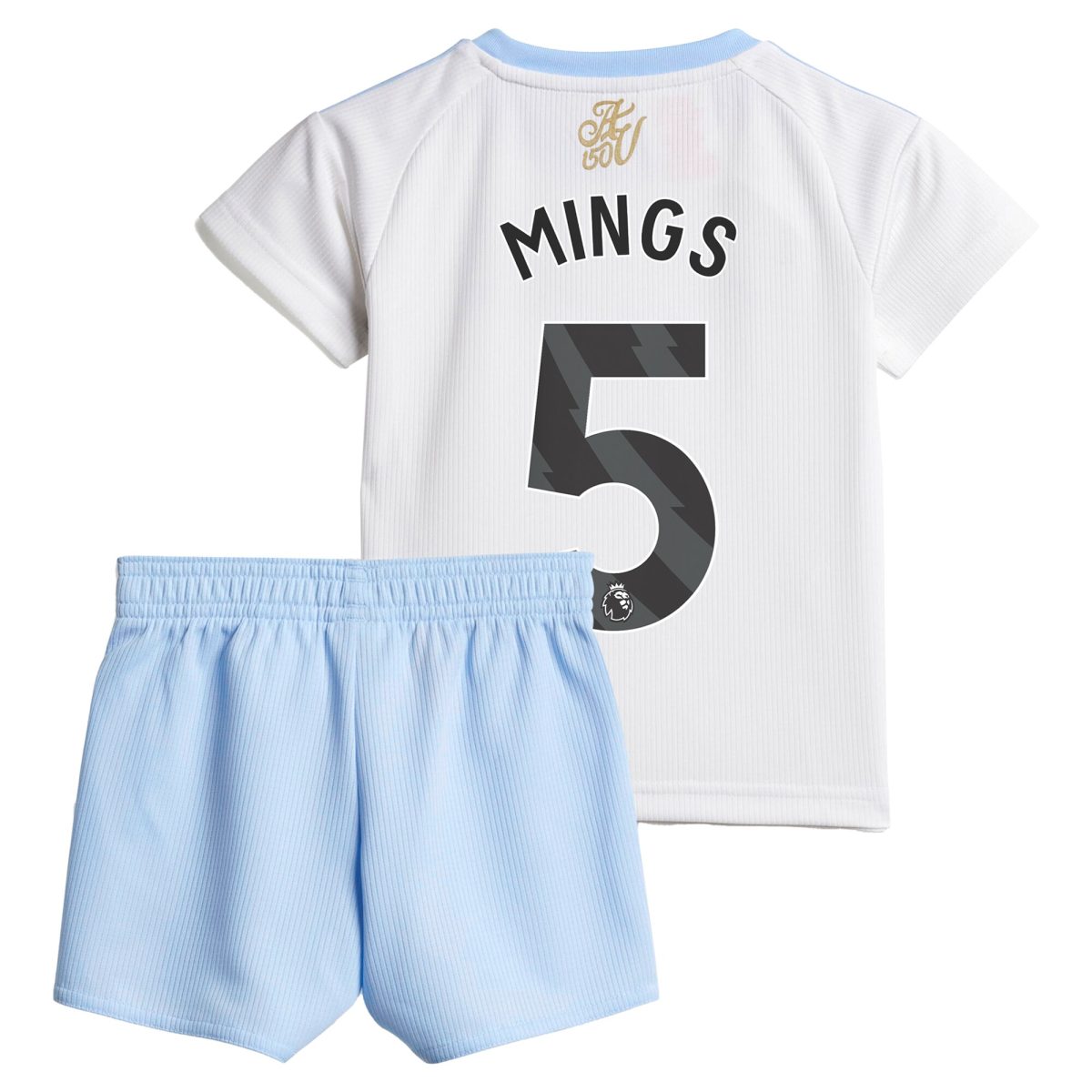aston villa adidas away baby kit 2024-25 with mings 5 printing Collection | Official Aston Villa Kits for Fans