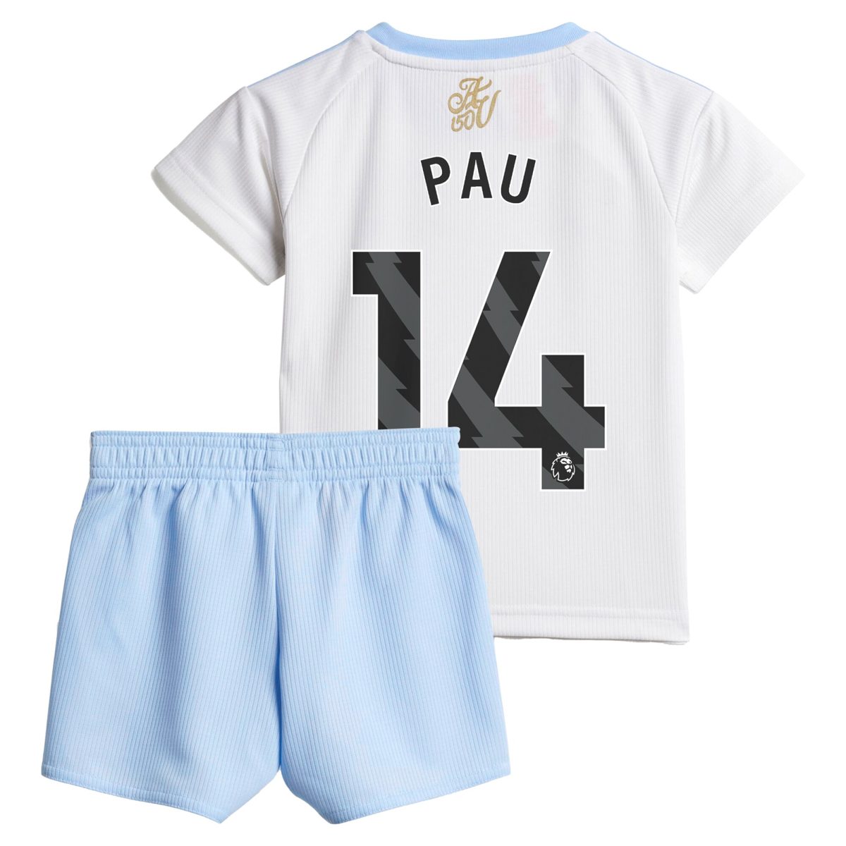 aston villa adidas away baby kit 2024-25 with pau 14 printing Collection | Official Aston Villa Kits for Fans