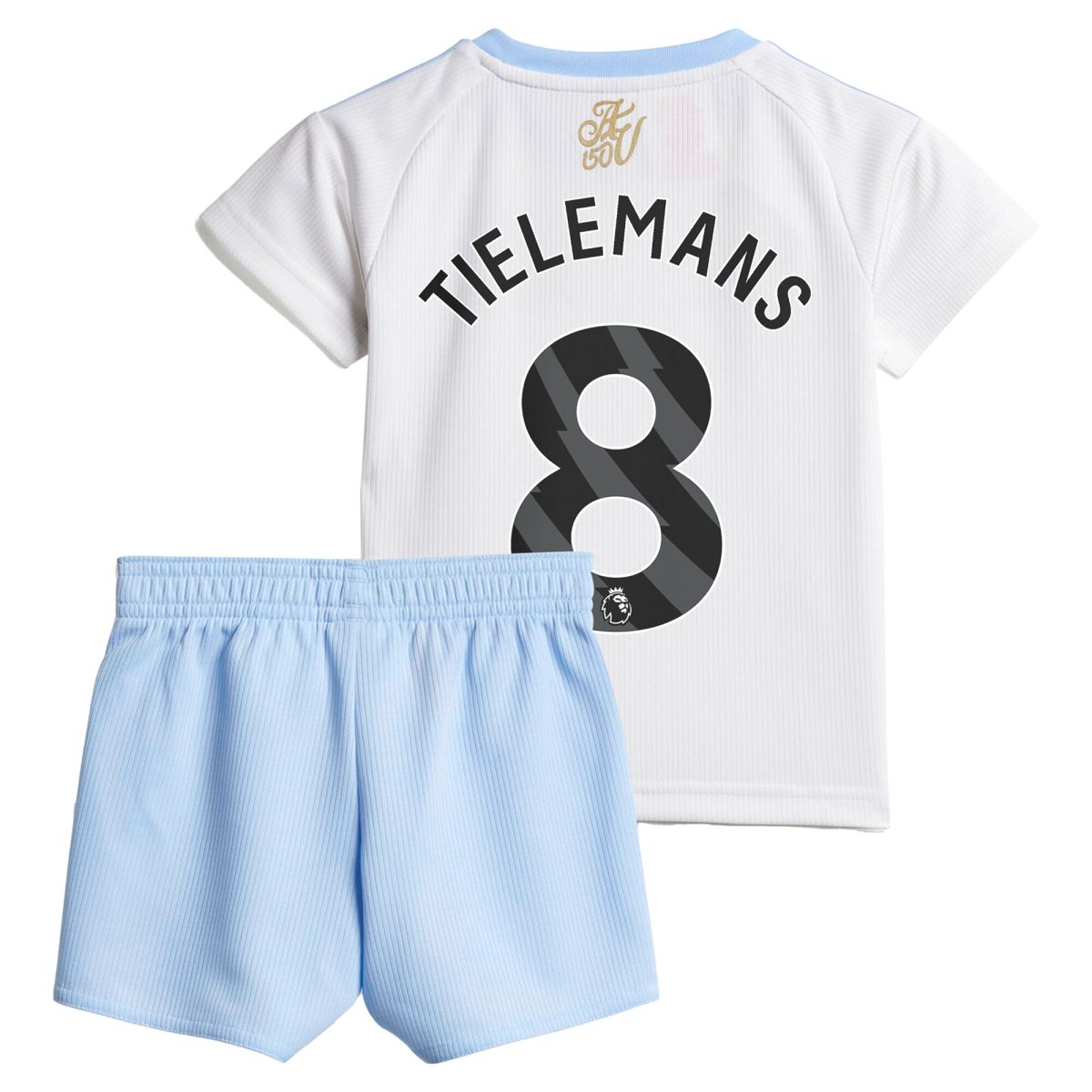aston villa adidas away baby kit 2024-25 with tielemans 8 printing Collection | Official Aston Villa Kits for Fans
