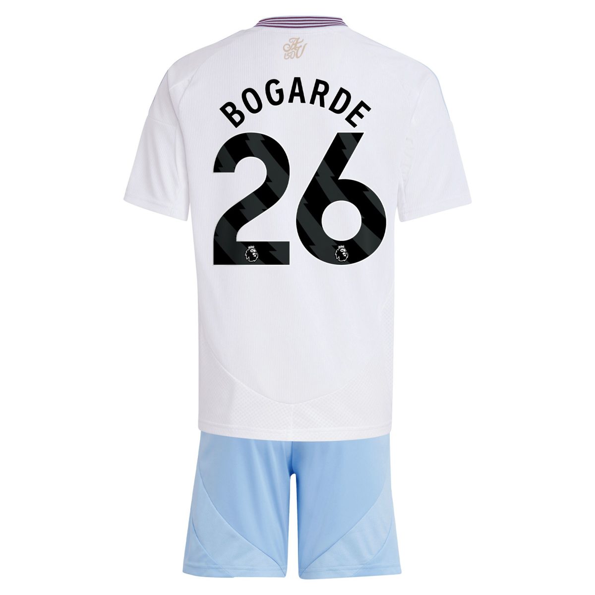 aston villa adidas away mini kit 2024-25 with bogarde 26 printing Collection | Official Aston Villa Kits for Fans