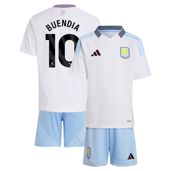 aston villa adidas away mini kit 2024-25 with buendia 10 printing Collection | Official Aston Villa Kits for Fans