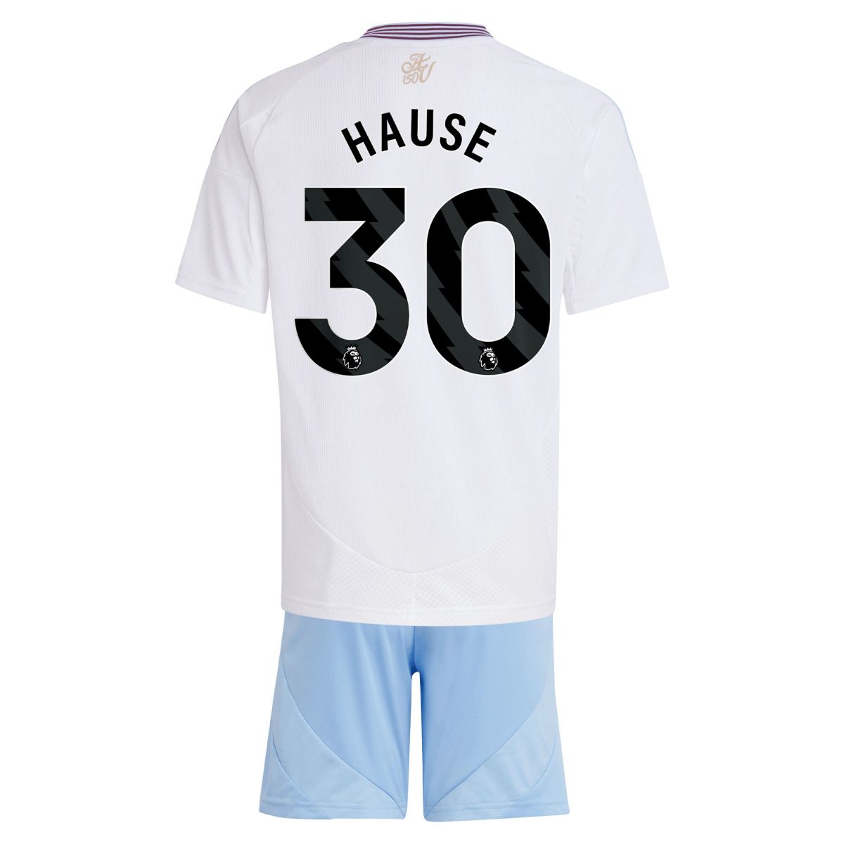 aston villa adidas away mini kit 2024-25 with hause 30 printing Collection | Official Aston Villa Kits for Fans