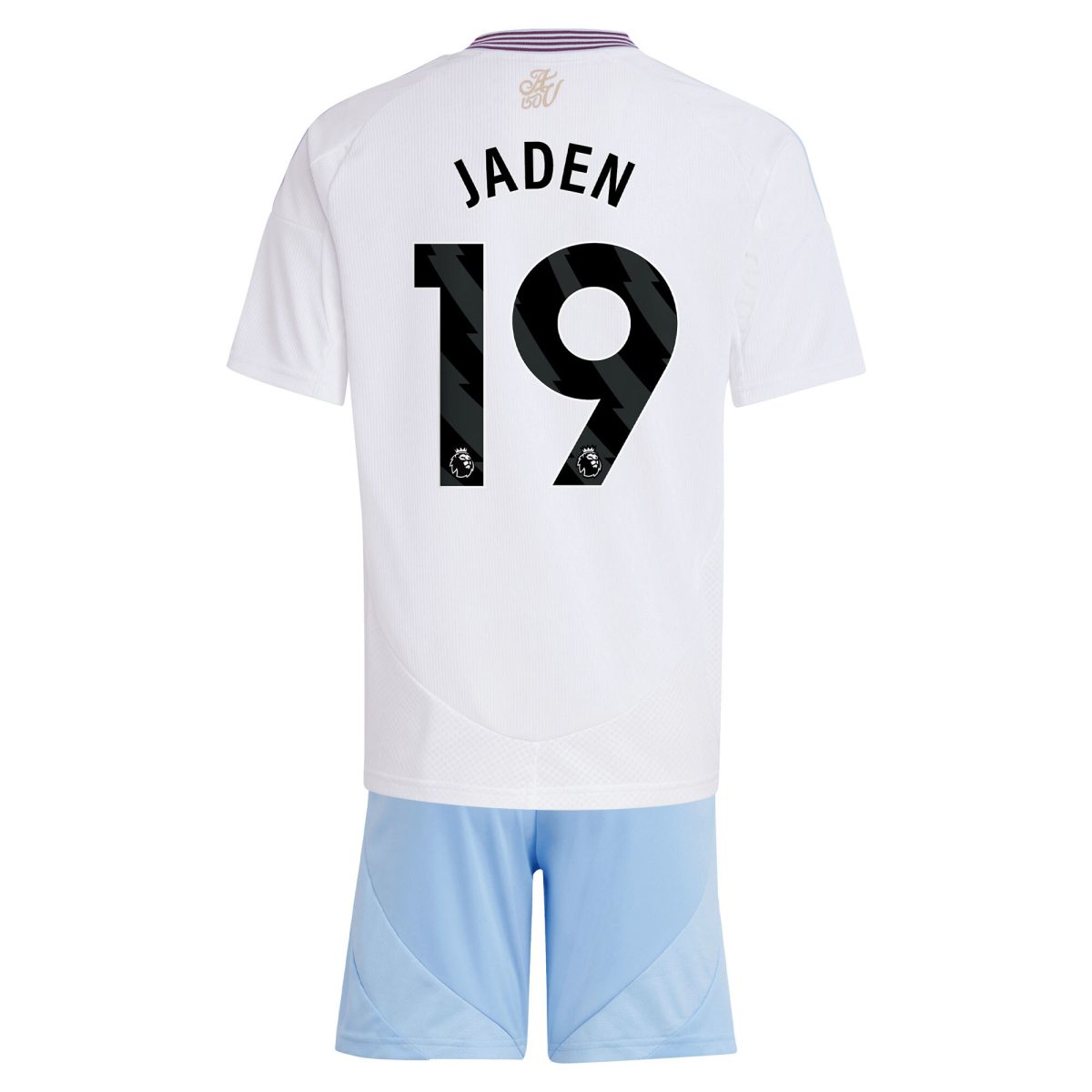 aston villa adidas away mini kit 2024-25 with jaden 19 printing Collection | Official Aston Villa Kits for Fans