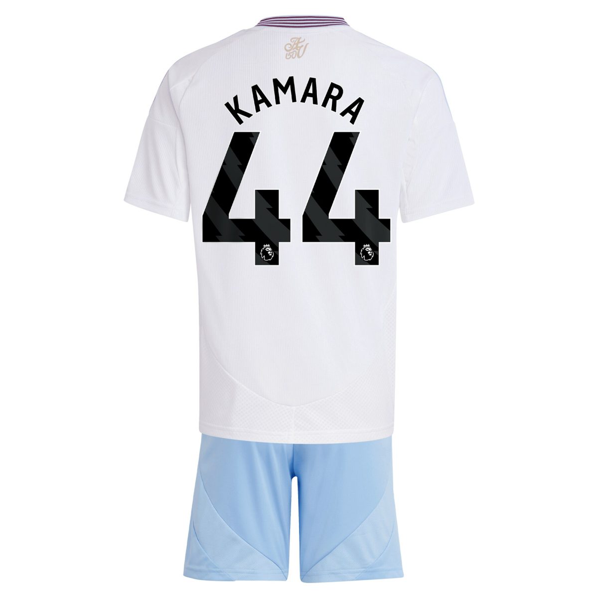aston villa adidas away mini kit 2024-25 with kamara 44 printing Collection | Official Aston Villa Kits for Fans