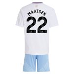 aston villa adidas away mini kit 2024-25 with maatsen 22 printing Collection | Official Aston Villa Kits for Fans