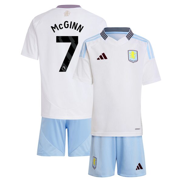 aston villa adidas away mini kit 2024-25 with mcginn 7 printing Collection | Official Aston Villa Kits for Fans