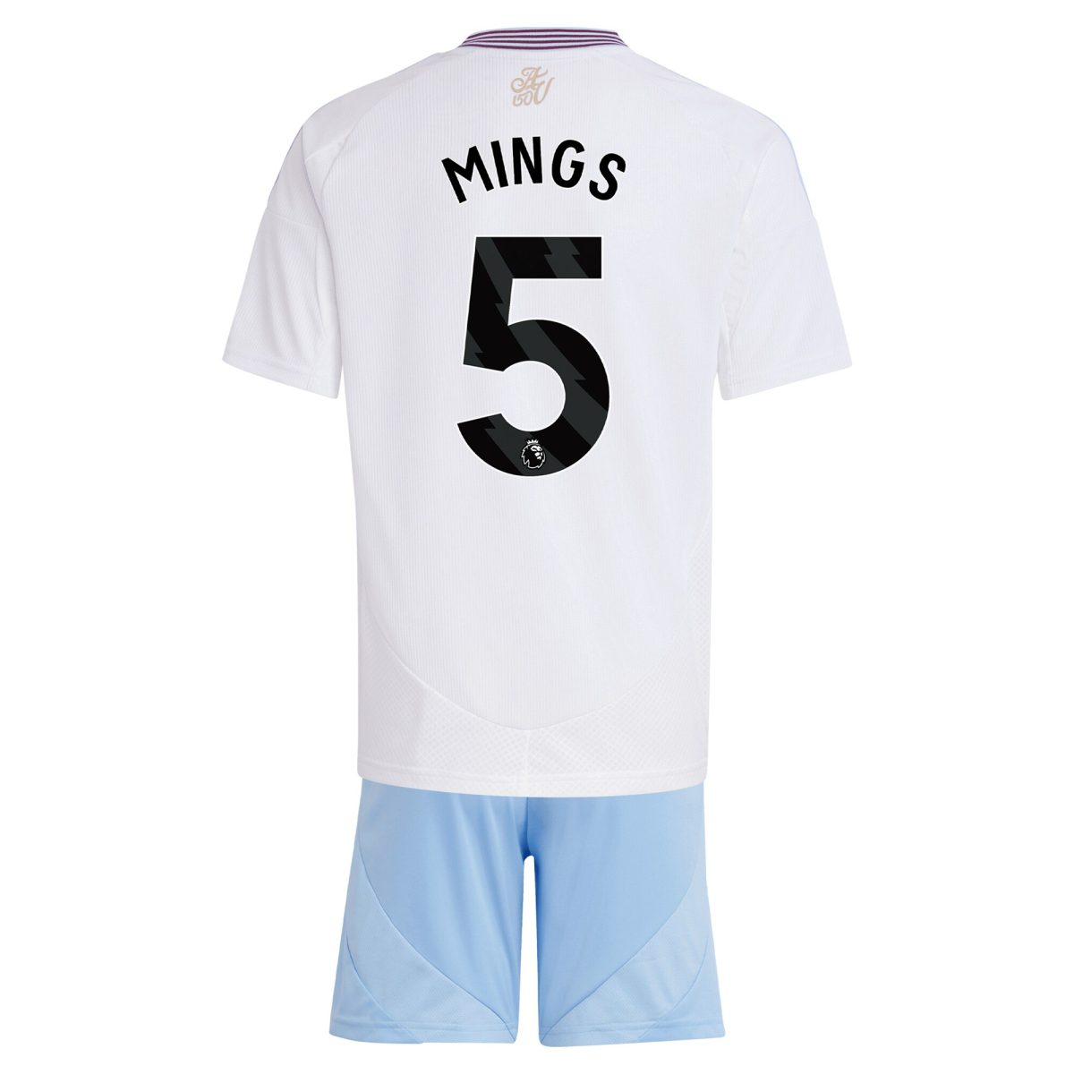 aston villa adidas away mini kit 2024-25 with mings 5 printing Collection | Official Aston Villa Kits for Fans