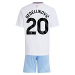 aston villa adidas away mini kit 2024-25 with nedeljković 20 printing Collection | Official Aston Villa Kits for Fans