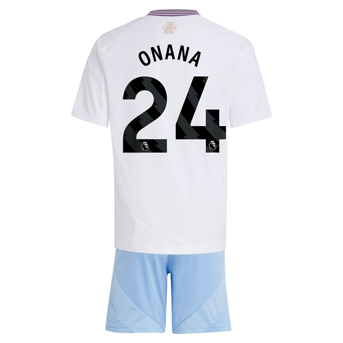 aston villa adidas away mini kit 2024-25 with onana 24 printing Collection | Official Aston Villa Kits for Fans