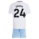 aston villa adidas away mini kit 2024-25 with onana 24 printing Collection | Official Aston Villa Kits for Fans