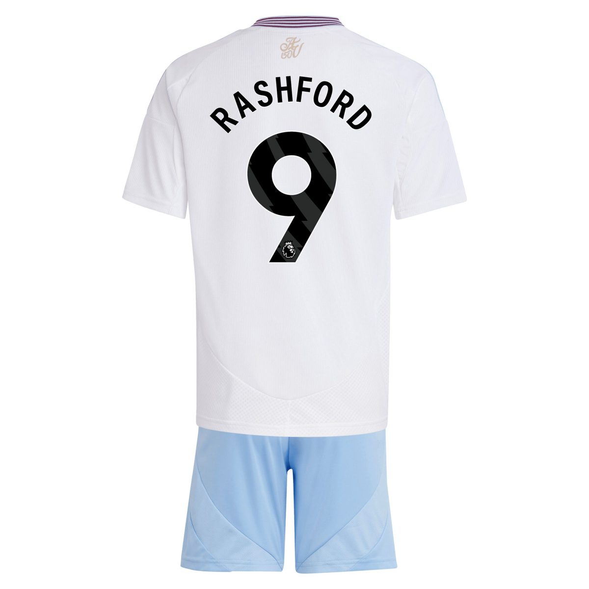 aston villa adidas away mini kit 2024-25 with rashford 9 printing Collection | Official Aston Villa Kits for Fans