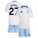 aston villa adidas away mini kit 2024-25 with rogers 27 printing Collection | Official Aston Villa Kits for Fans