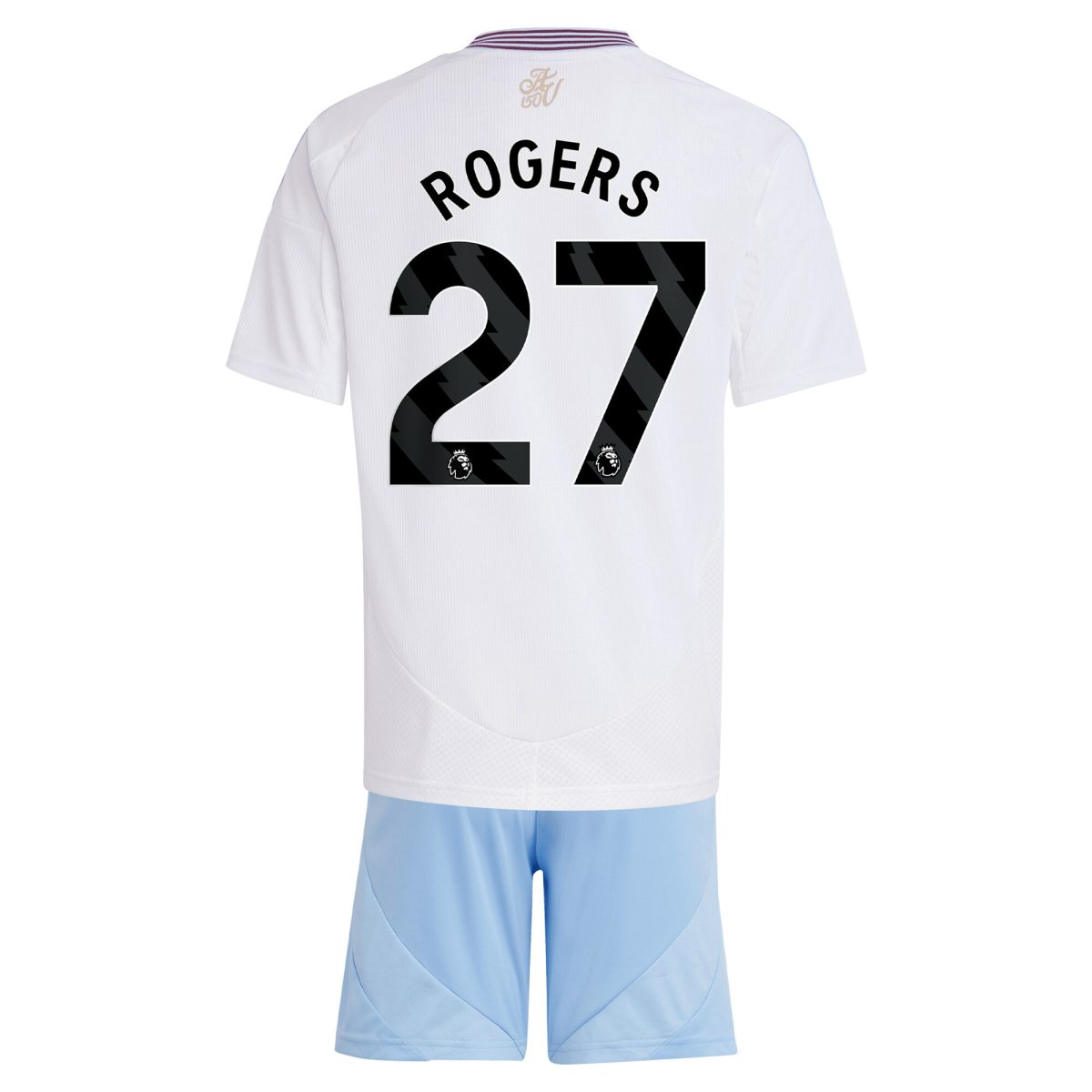 aston villa adidas away mini kit 2024-25 with rogers 27 printing Collection | Official Aston Villa Kits for Fans