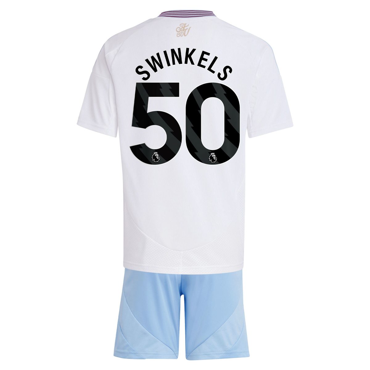 aston villa adidas away mini kit 2024-25 with swinkels 50 printing Collection | Official Aston Villa Kits for Fans